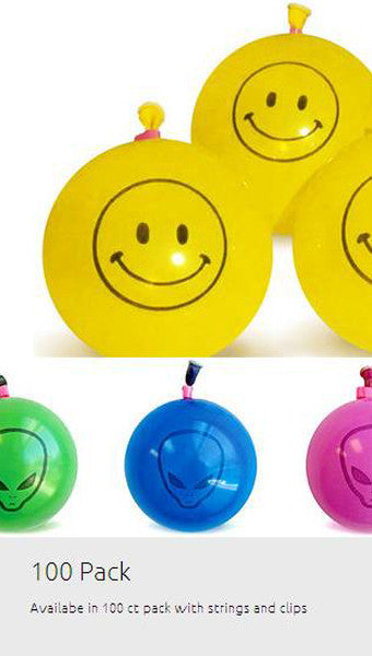 Smiley & Alien YoYo Balloons