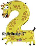 Zooloon Animal Number Balloons
