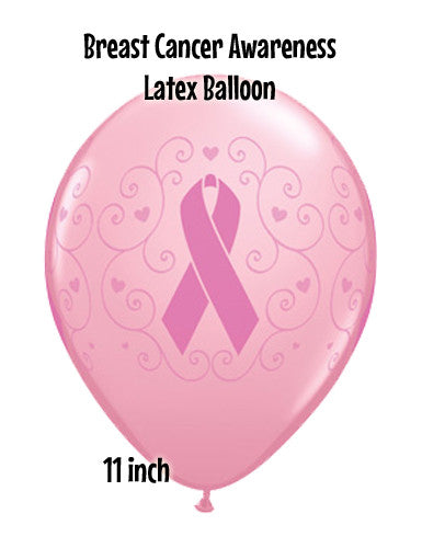 Breast Cancer Awareness 11" Latex Balloons