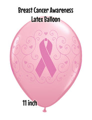 Breast Cancer Awareness 11" Latex Balloons