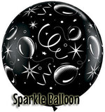 New Year 36" Balloons