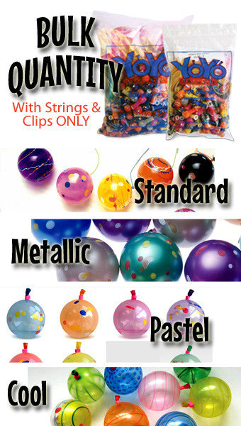 BULK QUANTITY YoYo Balloons